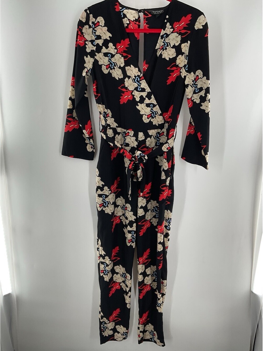 Top Shop Women’s Size 8 Abstract Pattern Jumpsuit 130